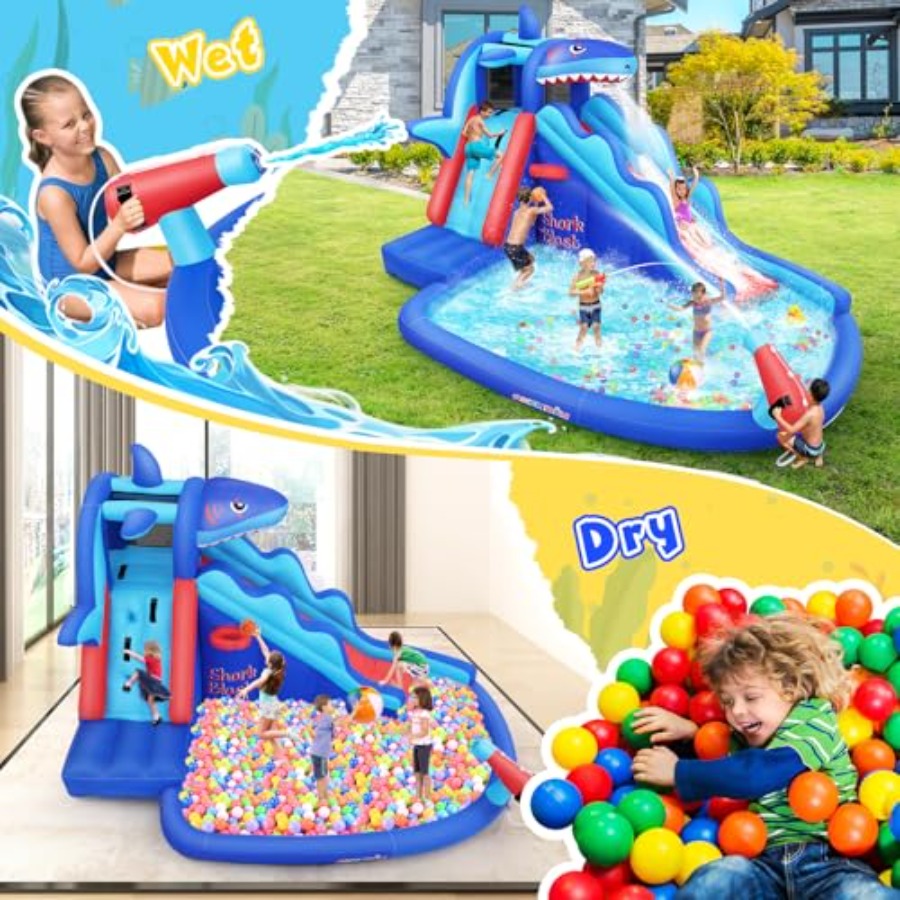 Structure gonflable aquatique  - Kids Outdoor Water Slide avis et prix
