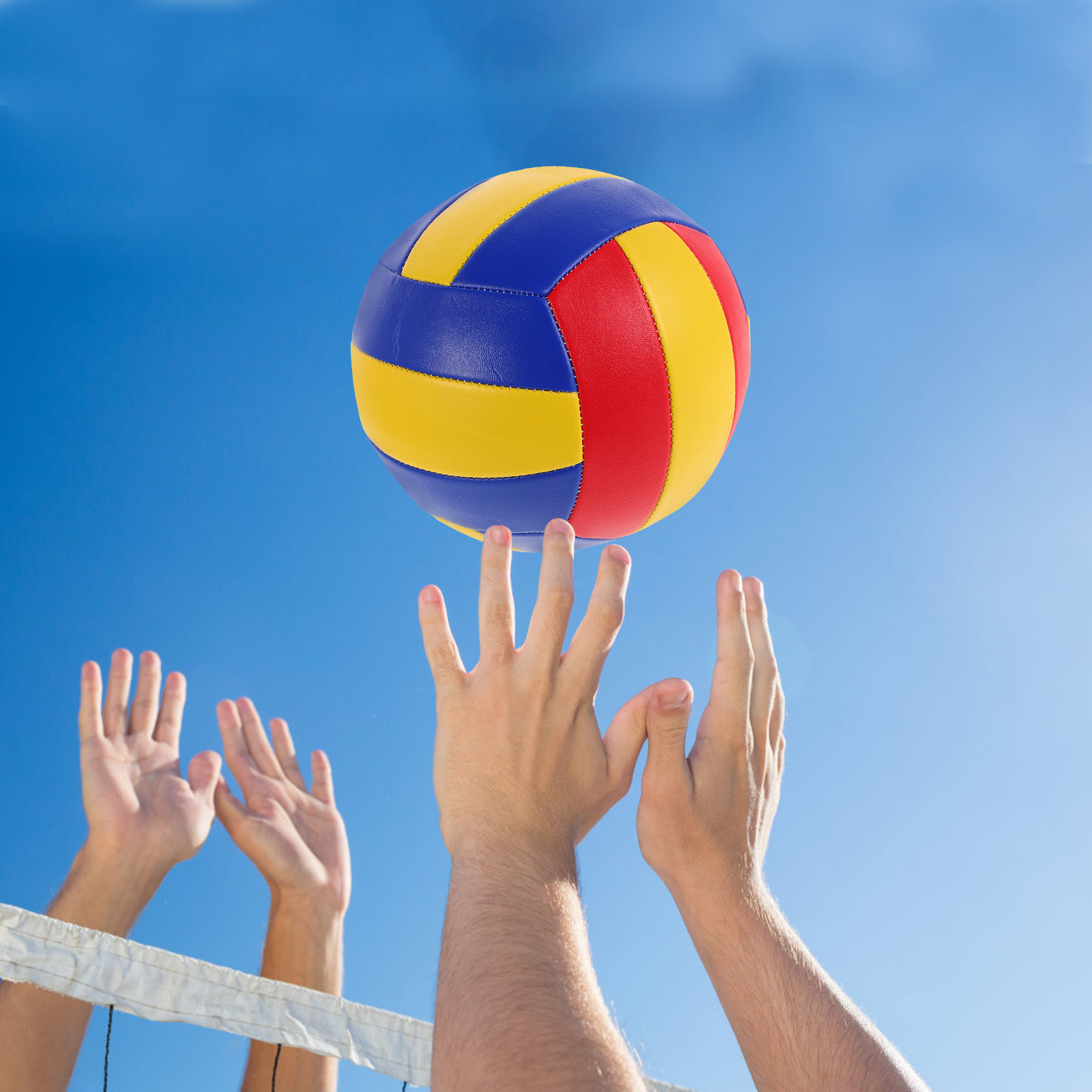 Ballon de beach-volley cousu p - Kids Outdoor Volleyball avis et prix