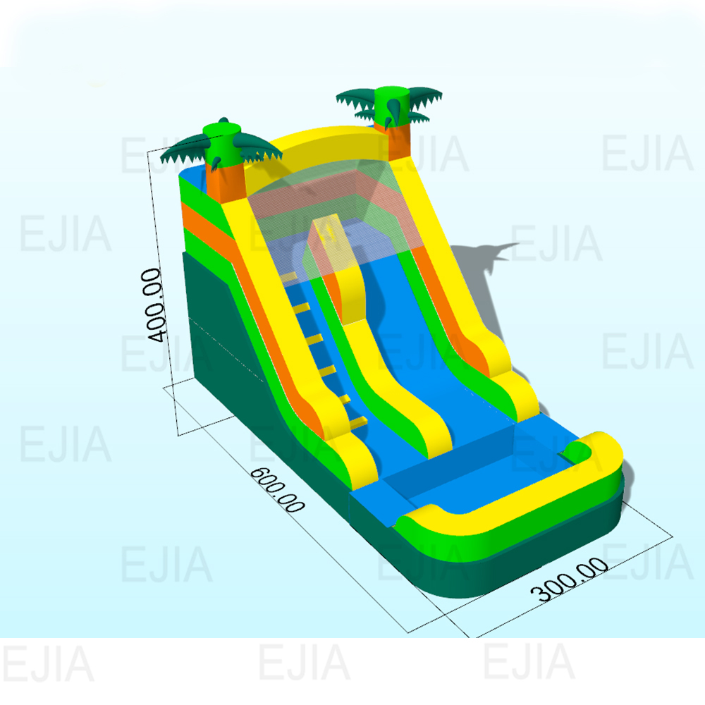 Toboggans gonflables d'arrière - Kids Outdoor Water Slide avis et prix