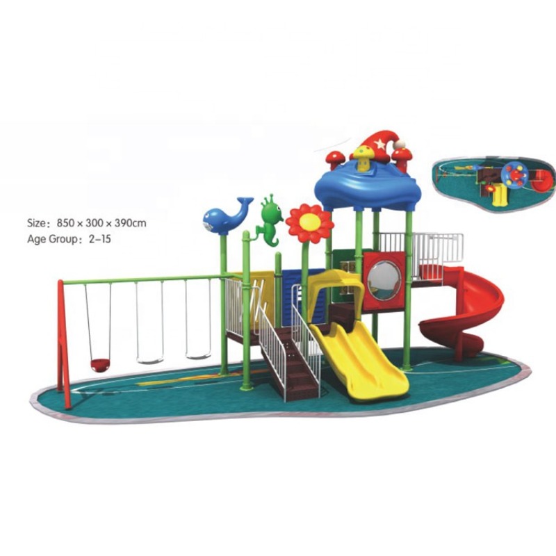 Ensemble de balançoire et tobo - Kids Outdoor Swing And Slide avis et prix