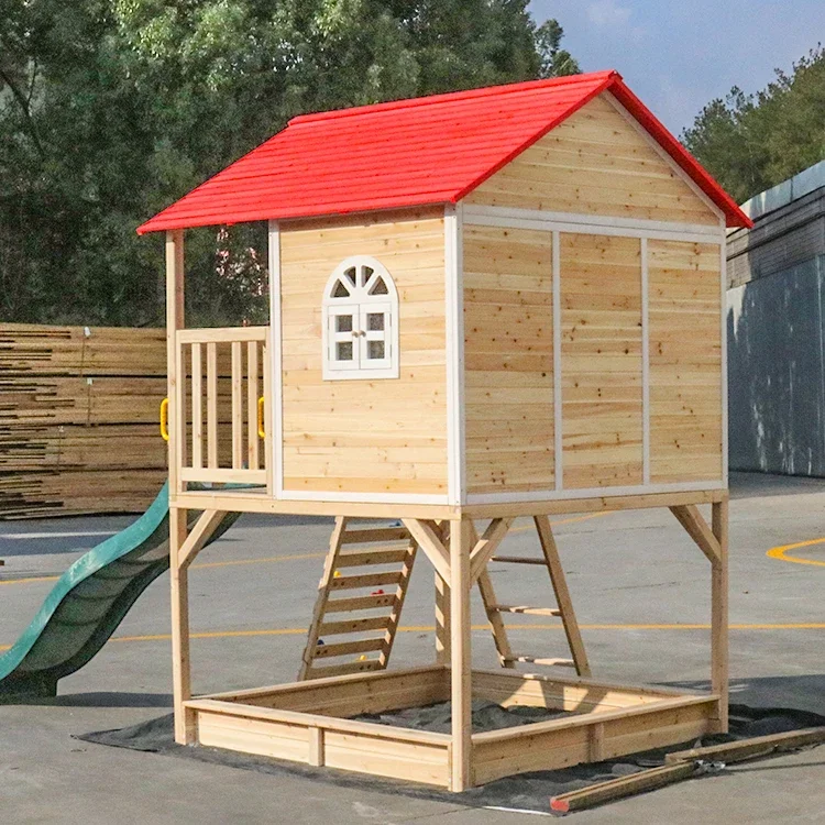 l Aire de jeux extérieure en b - Kids Outdoor Cubby House avis et prix
