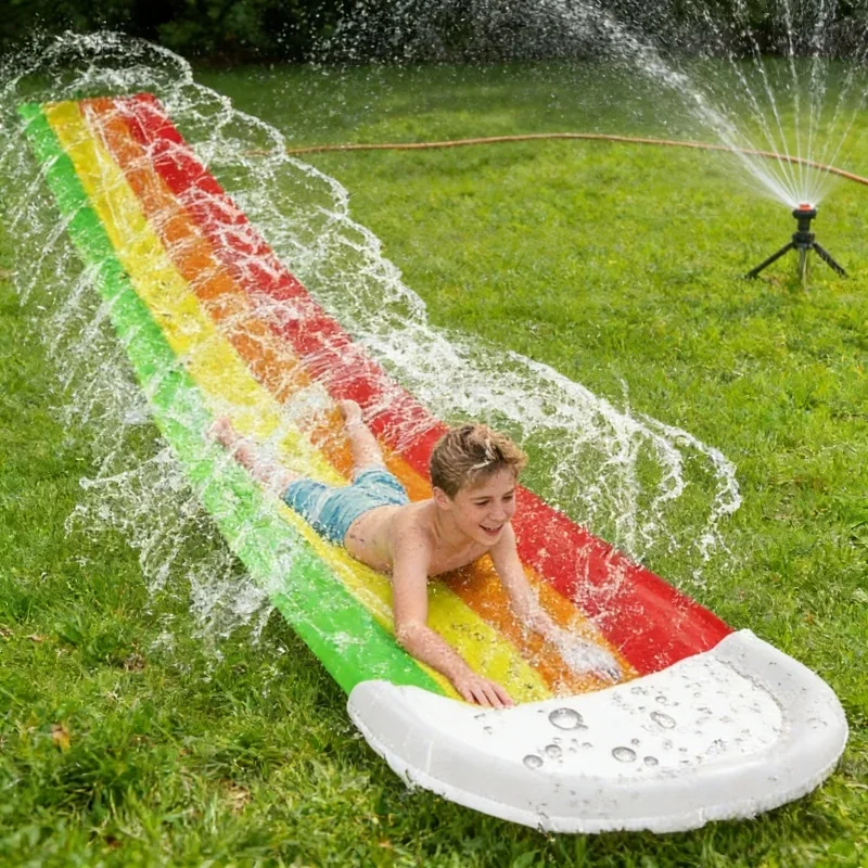 Jouets aquatiques gonflables d - Kids Outdoor Water Slide avis et prix