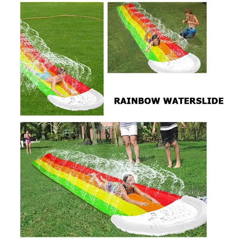 Jouets aquatiques gonflables d - Kids Outdoor Water Slide avis et prix
