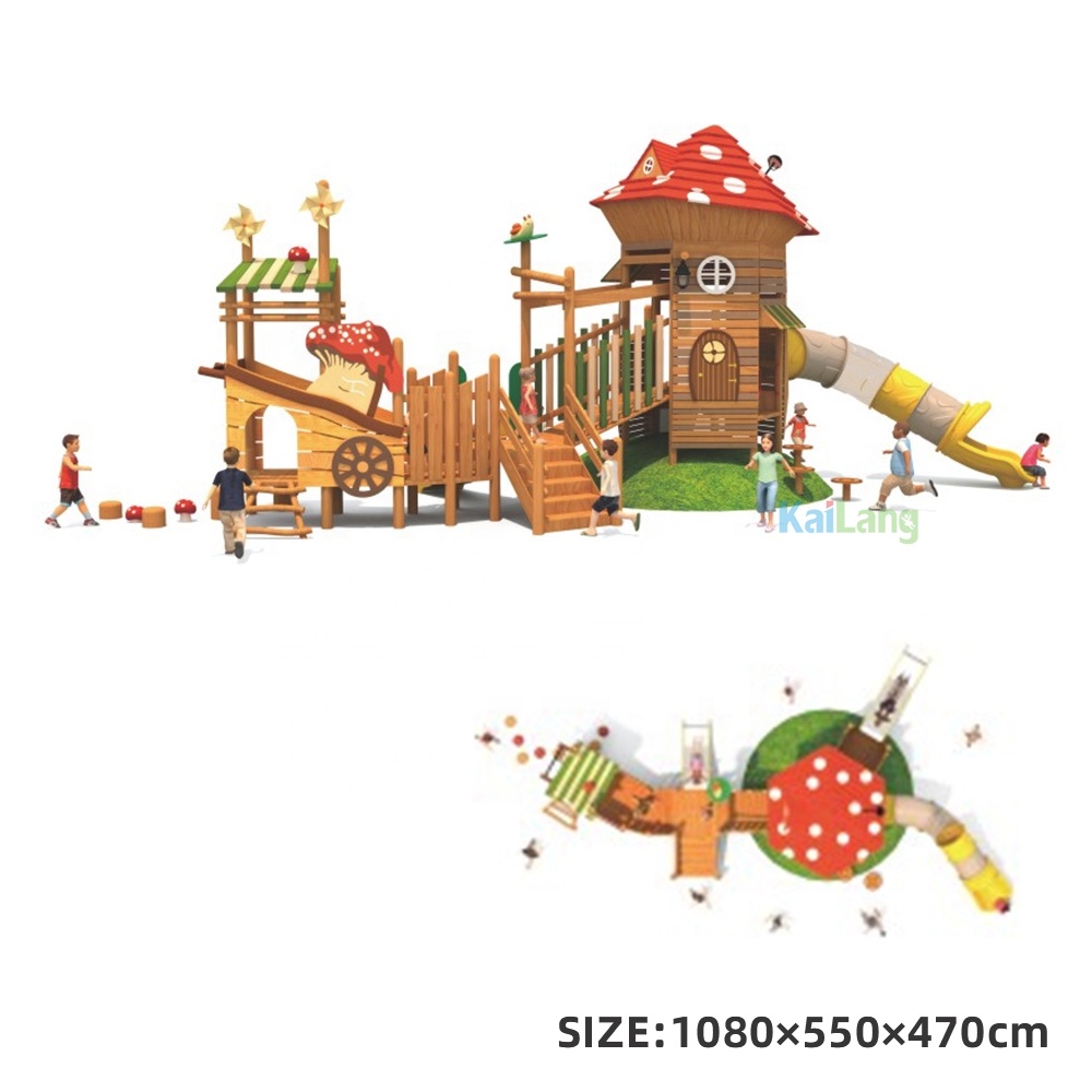 Aire de jeux extérieure en boi - Outdoor Children'S Park avis et prix
