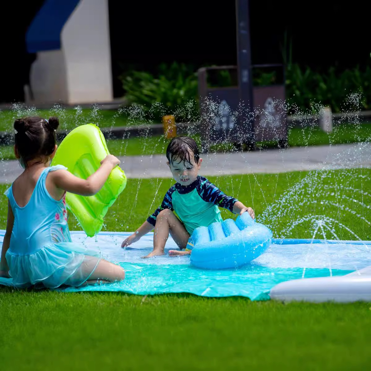 Tapis coulissant d'eau interac - Kids Outdoor Mat avis et prix