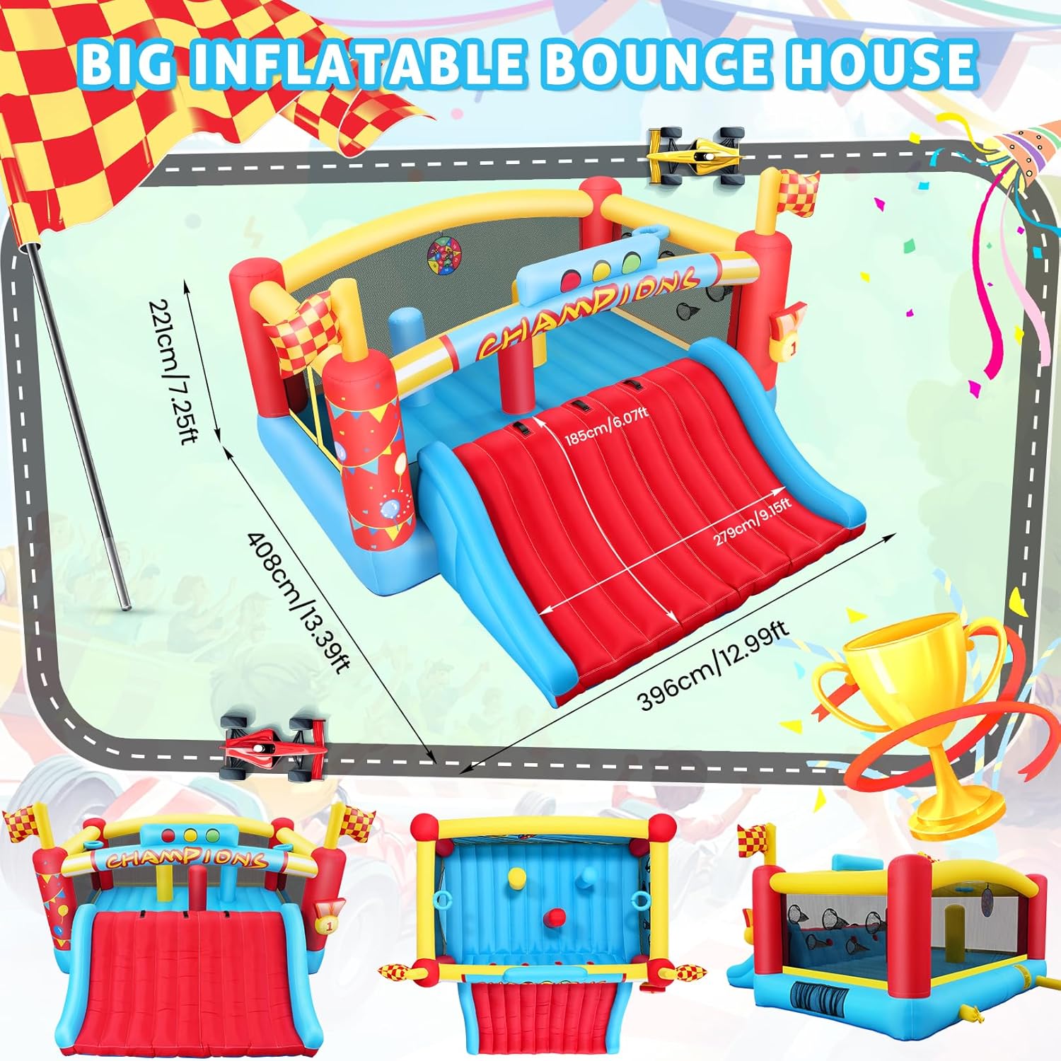 Grande structure gonflable pou - Outdoor Games For Kids avis et prix