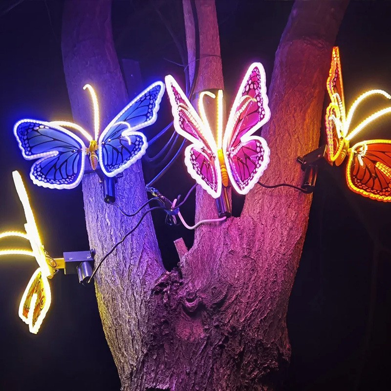 Lampes LED Papillon Réalistes  - Kids Outdoor Movie Night avis et prix