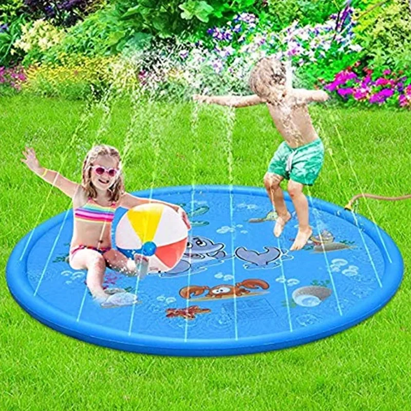 Tapis d'arrosage rond gonflabl - Kids Outdoor Mat avis et prix