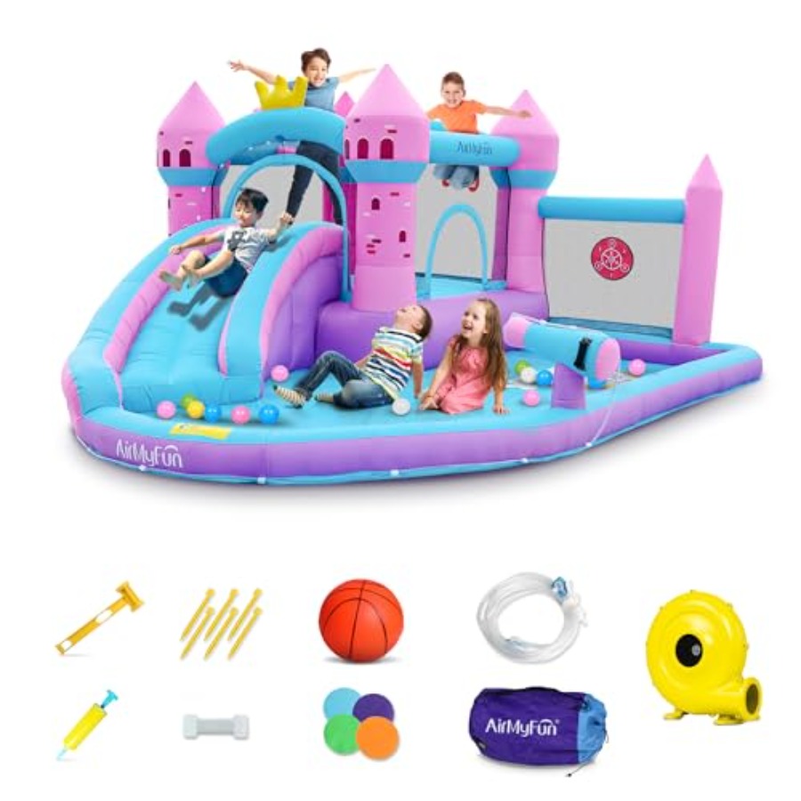 Toboggan aquatique gonflable p - Kids Outdoor Water Slide avis et prix