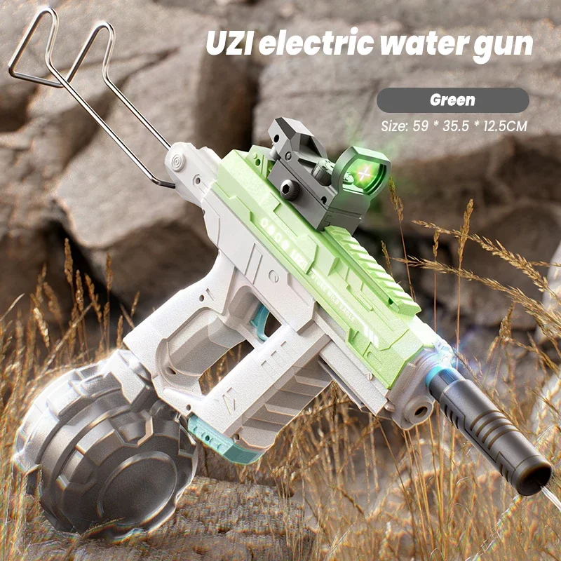 Pistolet à eau électrique UZI  - Kids Outdoor Nature Play avis et prix