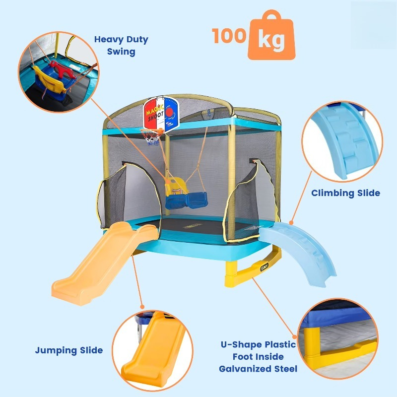 Trampoline d'extérieur en gros - Kids Outdoor Slide avis et prix