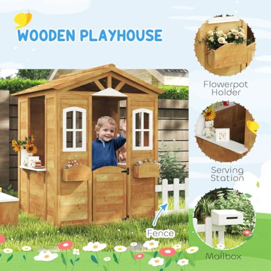 Maison de jeu extérieure pour  - Kids Outdoor Nature Play avis et prix